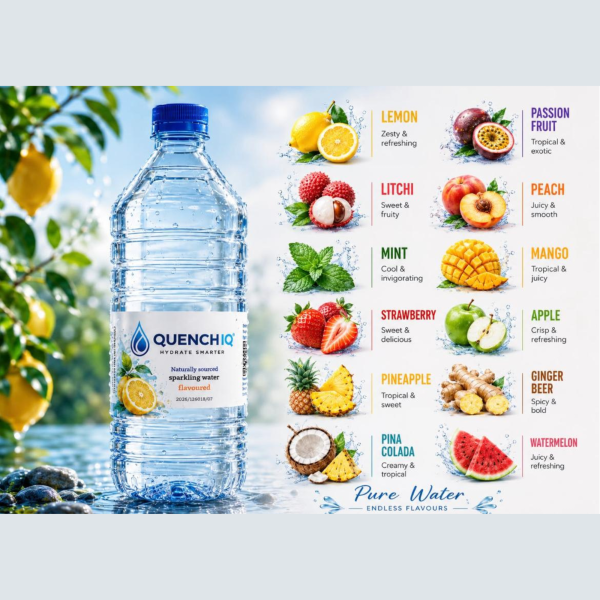 500ml Flavoured Sparkling x24